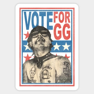 Vote For GG Sticker